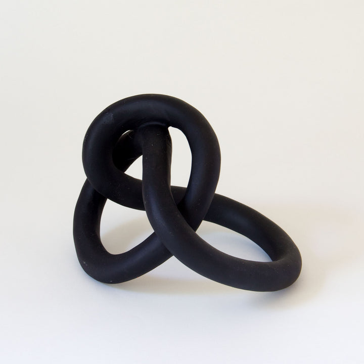 Abstract Black Loop Object