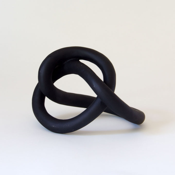 Abstract Black Loop Object