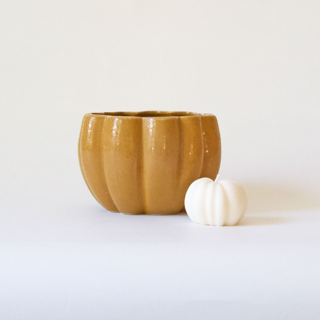 Ceramic Pumpkin Bowl