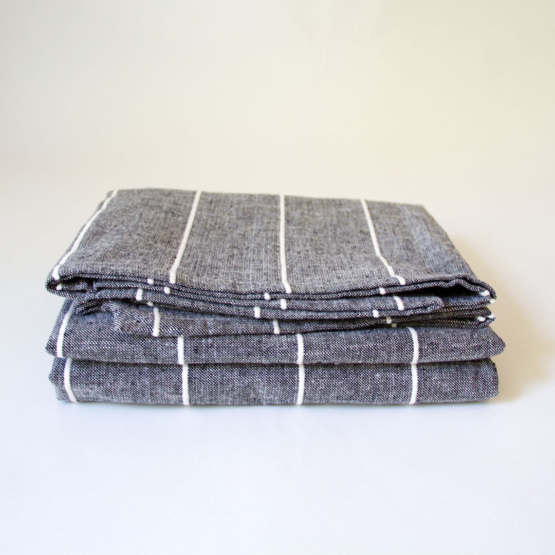 Chambray Tablecloth - Black