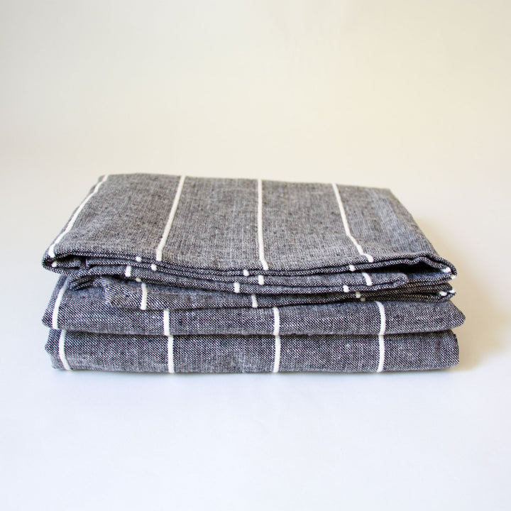 Chambray Tablecloth - Black