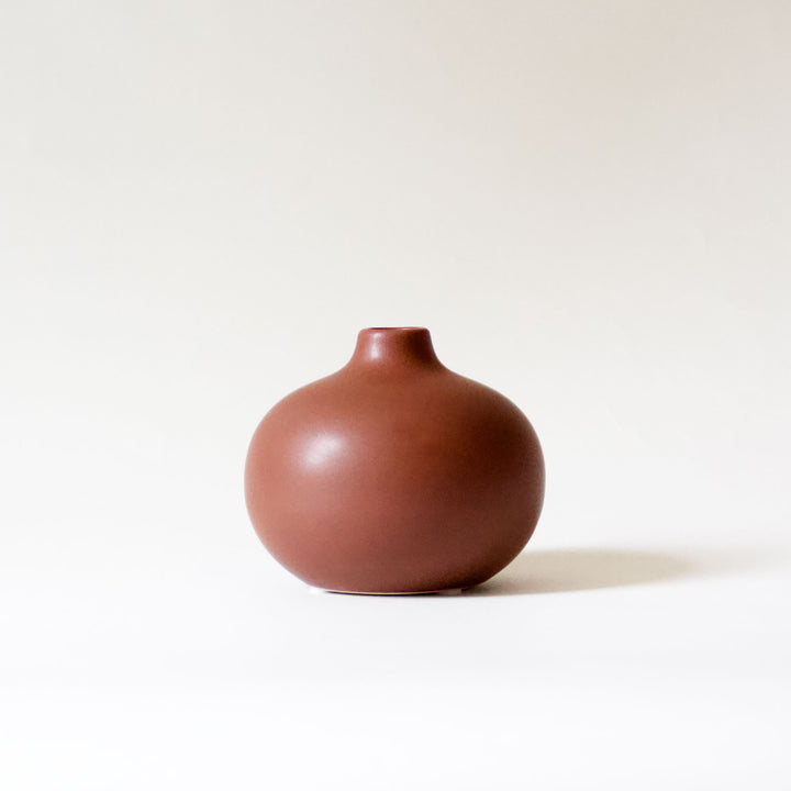 Droplet Bud Vase - Chocolate