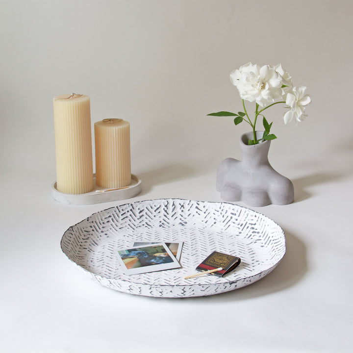 Oval Cement Tray
