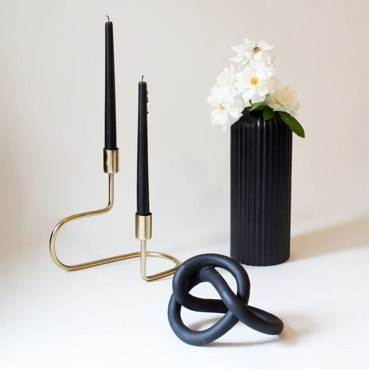 Coffee Table Bundle - Contemporary Black & Gold