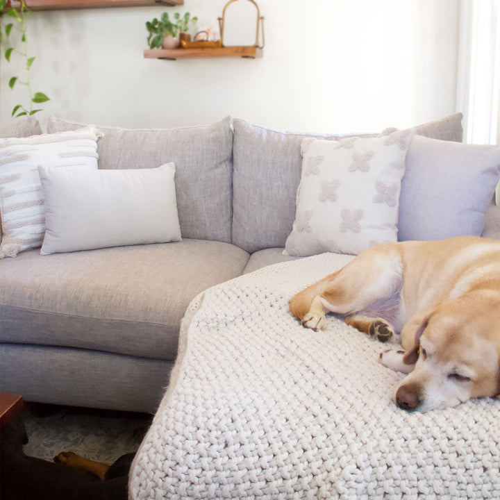 Loop Clover Pillow Cover