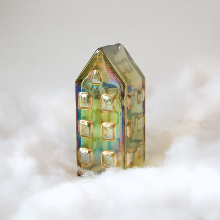 Glass Christmas House