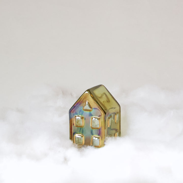 Glass Christmas House