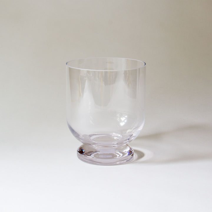 Glass Hurricane Candleholder