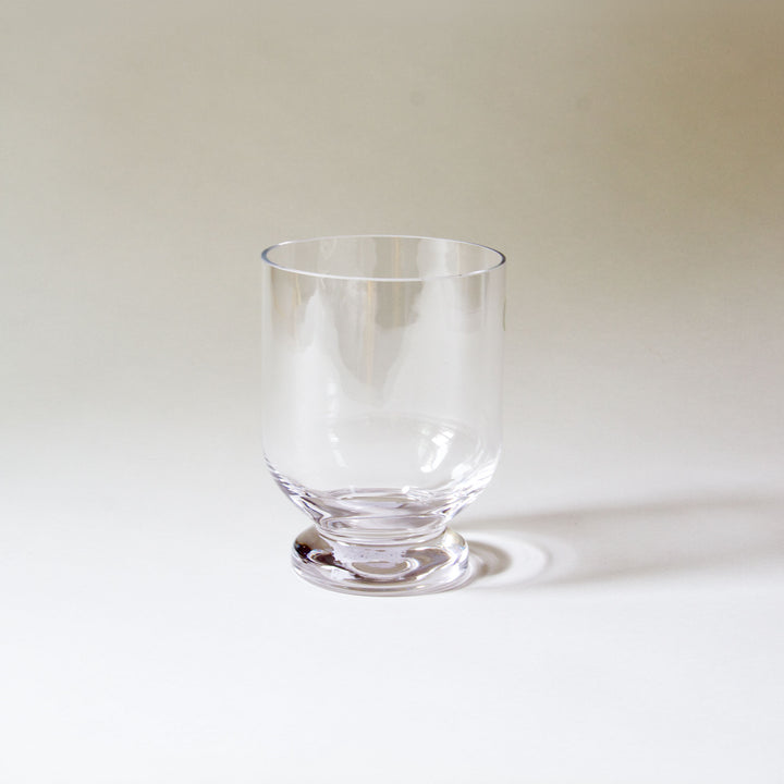 Glass Hurricane Candleholder