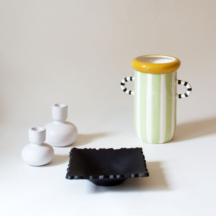Coffee Table Bundle - Green Stripes
