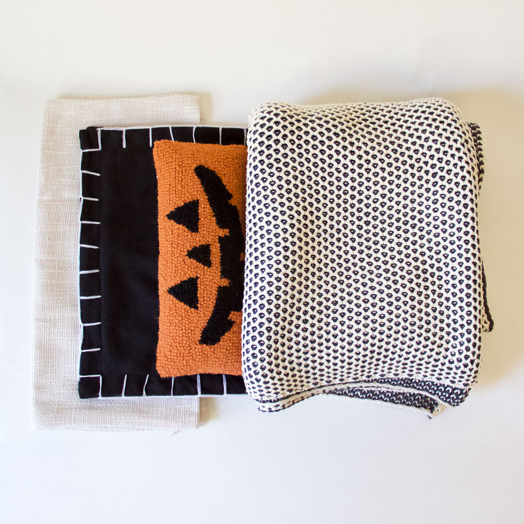 Halloween Couch Bundle - Jack-O-Lantern