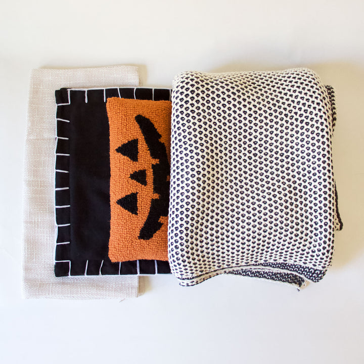 Halloween Couch Bundle - Jack-O-Lantern