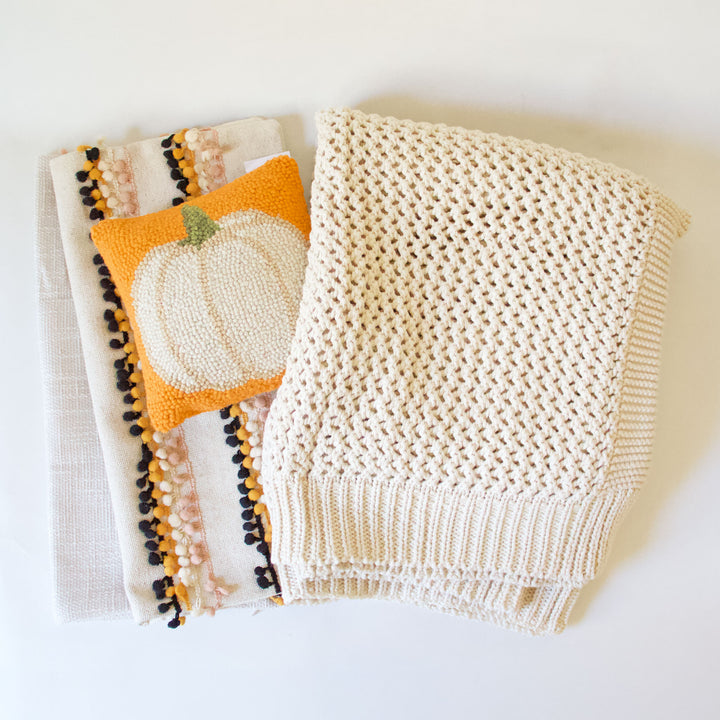 Halloween Couch Bundle - Pom Pom Pumpkin