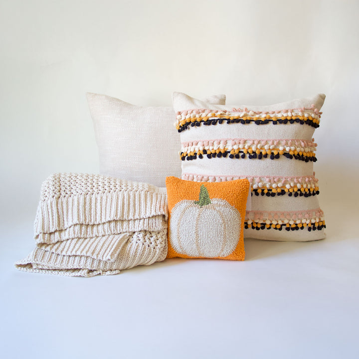 Halloween Couch Bundle - Pom Pom Pumpkin