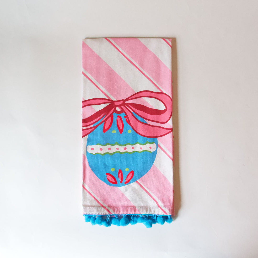 Holiday Ornament Kitchen Towel