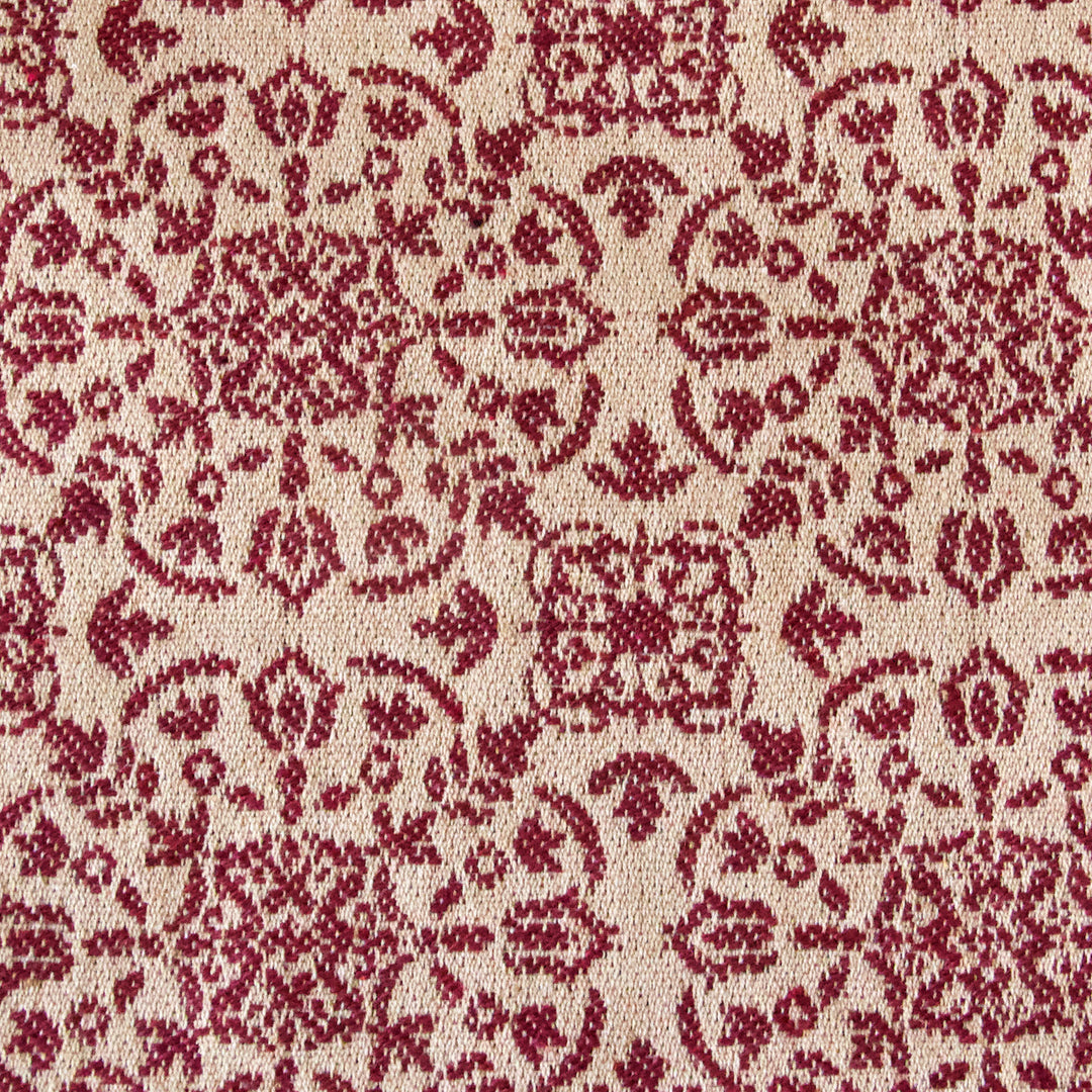 Jacquard Table Runner - Burgundy