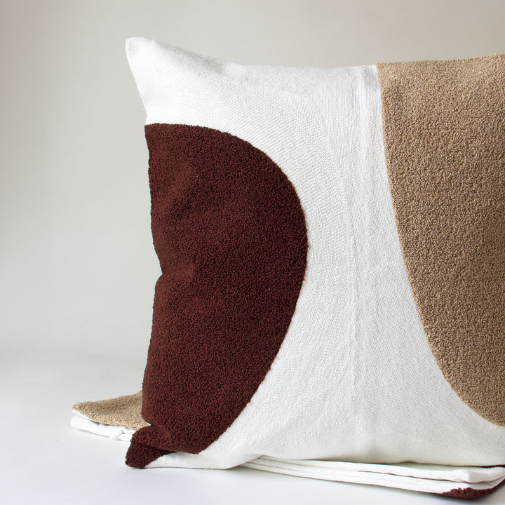 Modern Geometric Loop Pillow Cover