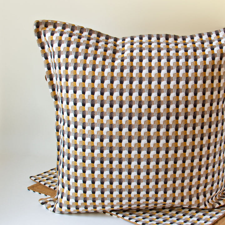 Modern Lattice Pillow Cover