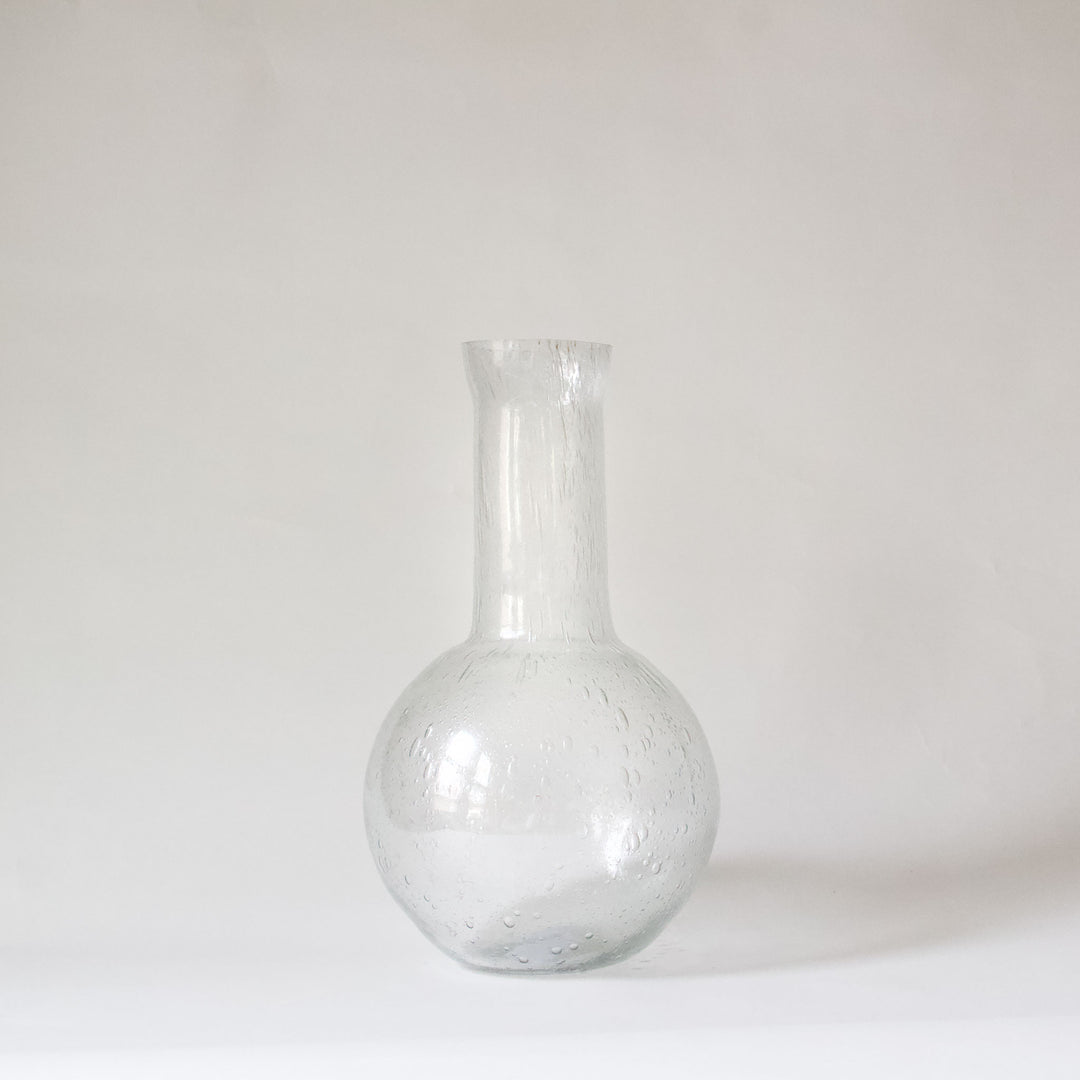 Oversized Glass Bubble Vase