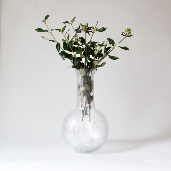 Oversized Glass Bubble Vase
