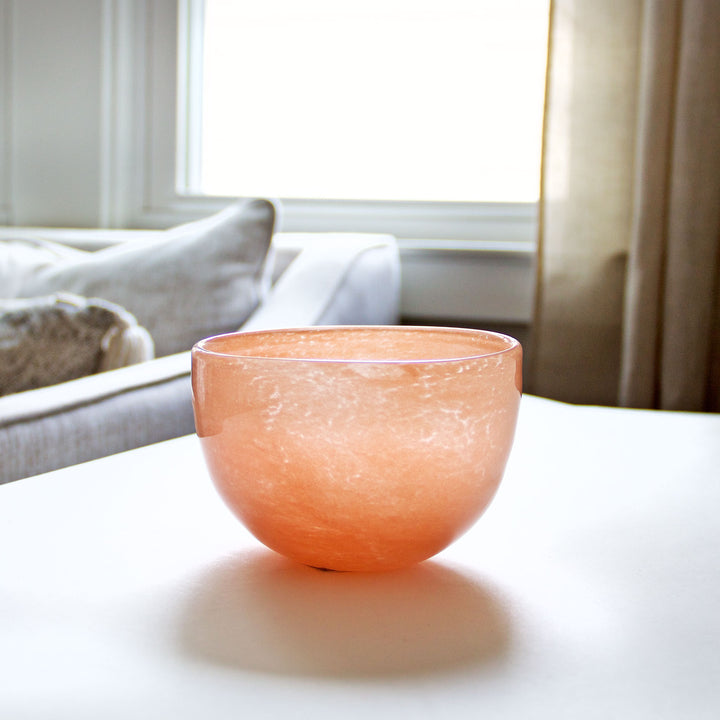 Pink Glass Bowl