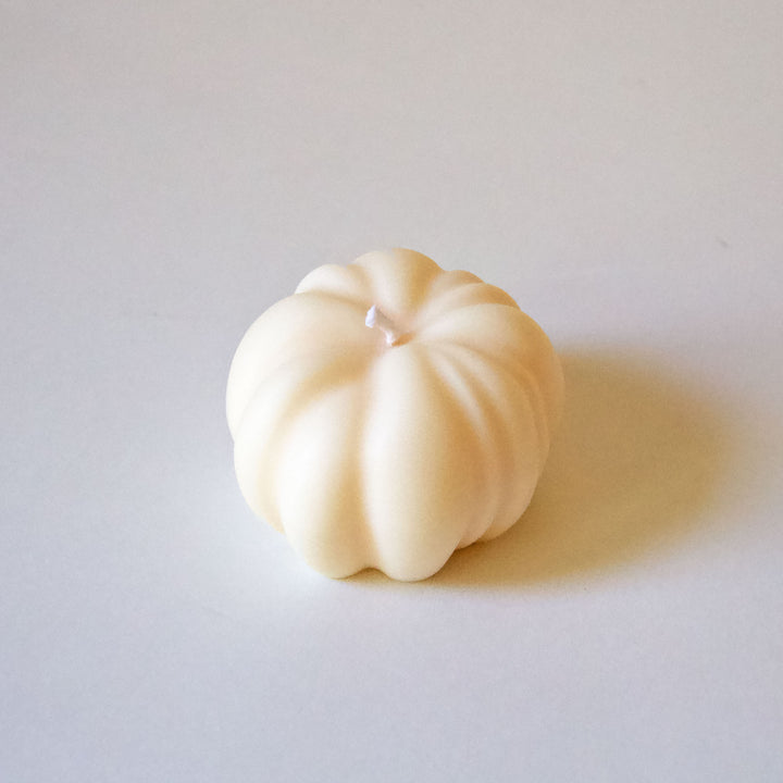 Pumpkin Candle - Ivory