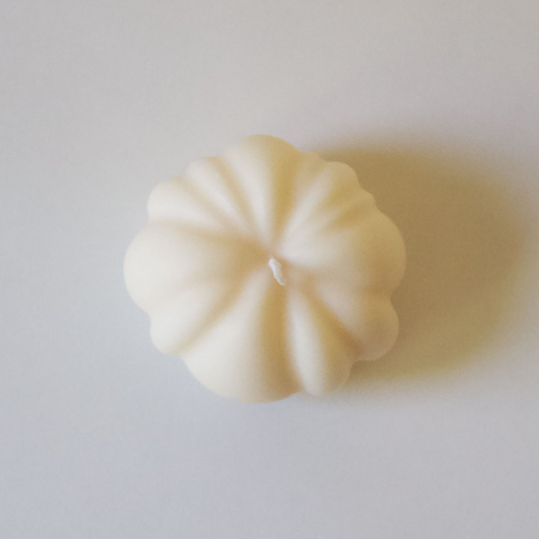 Pumpkin Candle - Ivory