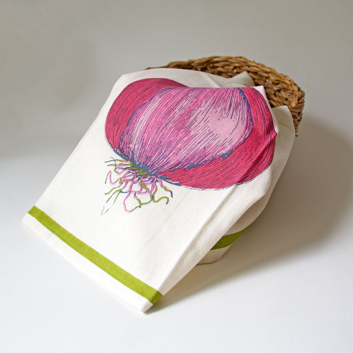 Red Onion Kitchen Towel