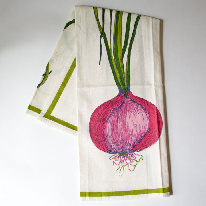 Red Onion Kitchen Towel