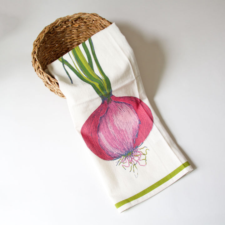 Red Onion Kitchen Towel