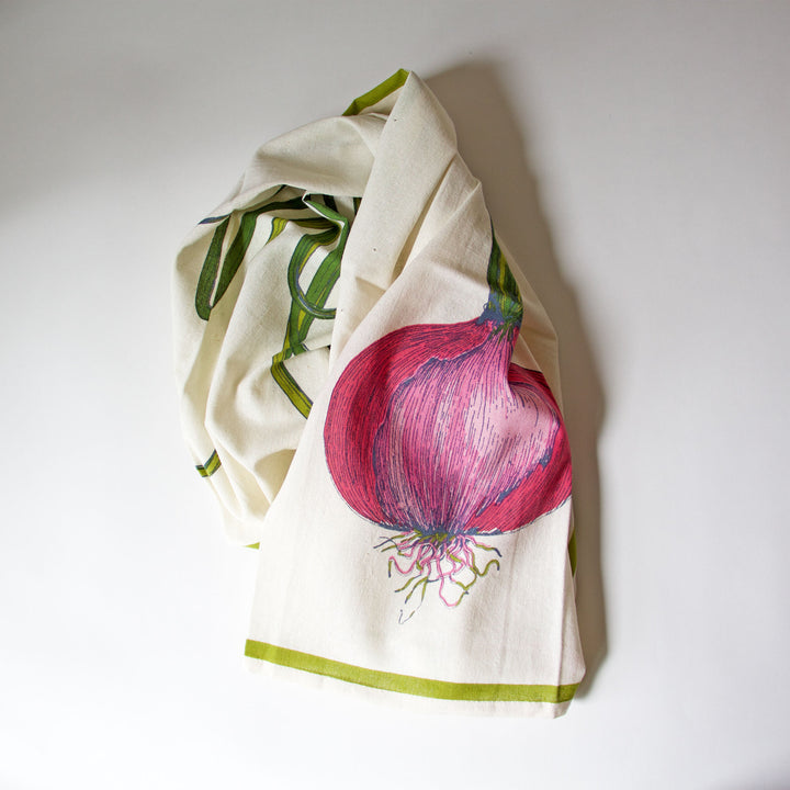 Red Onion Kitchen Towel