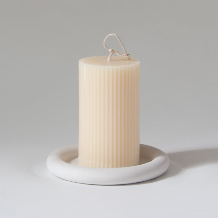 Round Cement Trinket Dish