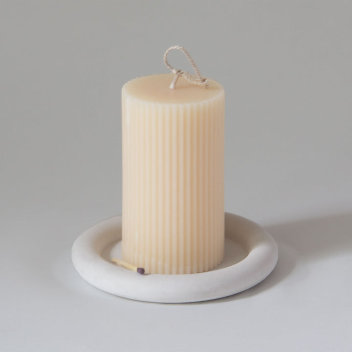 Round Cement Trinket Dish