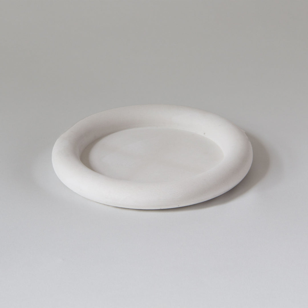 Round Cement Trinket Dish