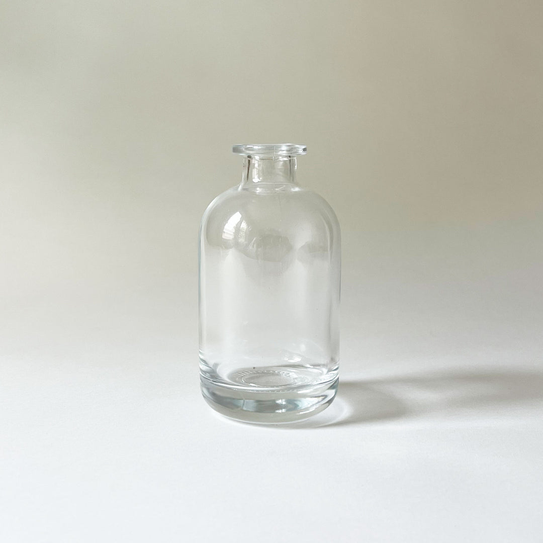 Rustic Glass Bud Vase