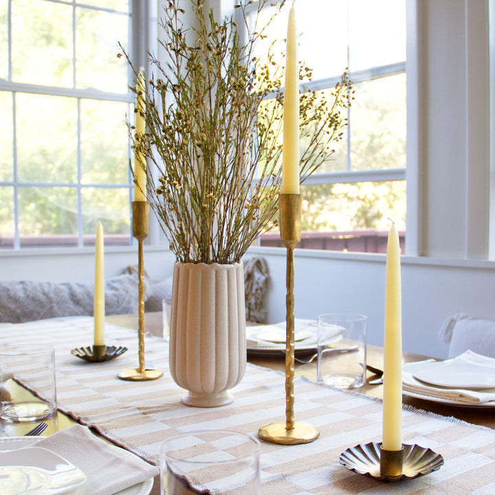 Dining Table Bundle - Ivory & Gold