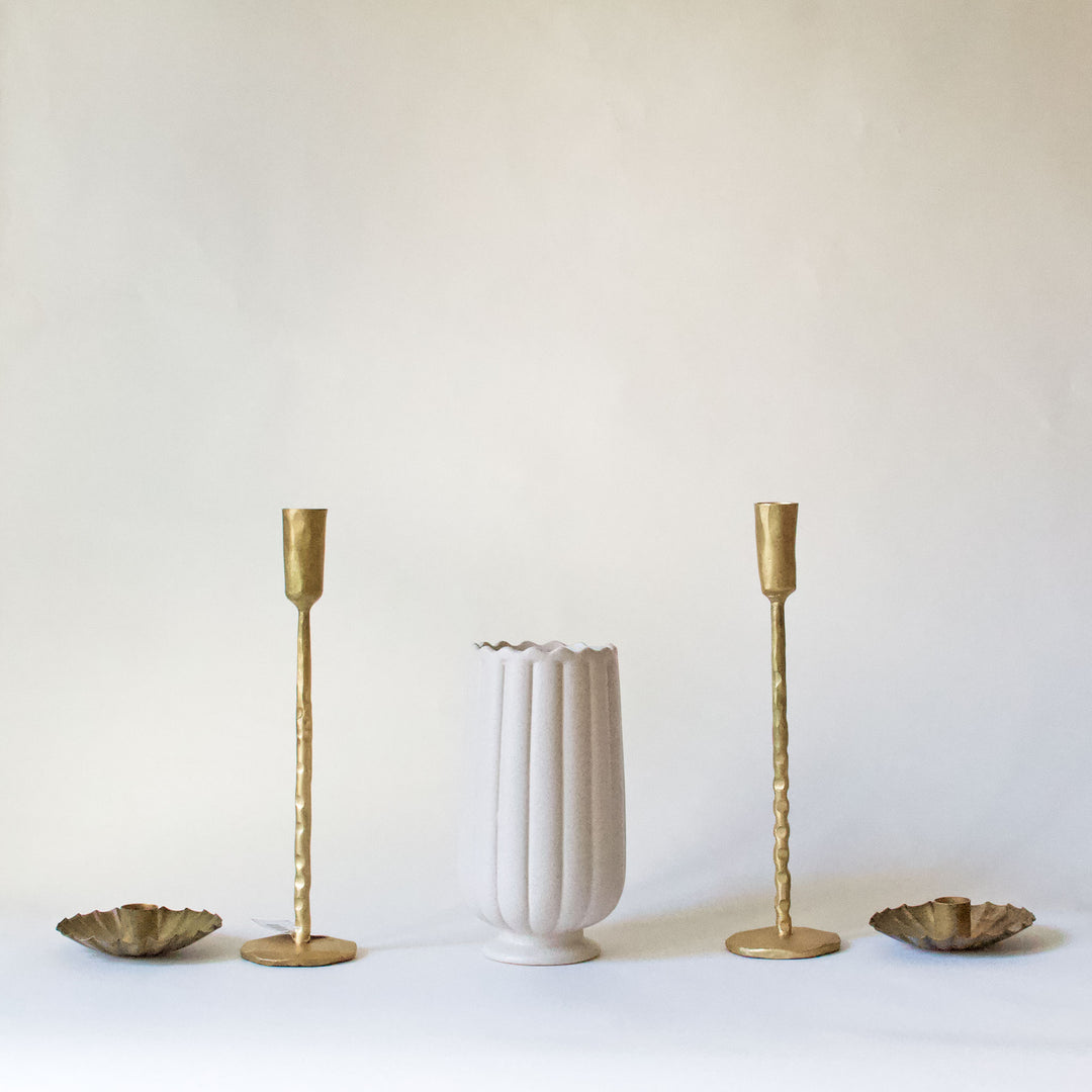 Dining Table Bundle - Ivory & Gold