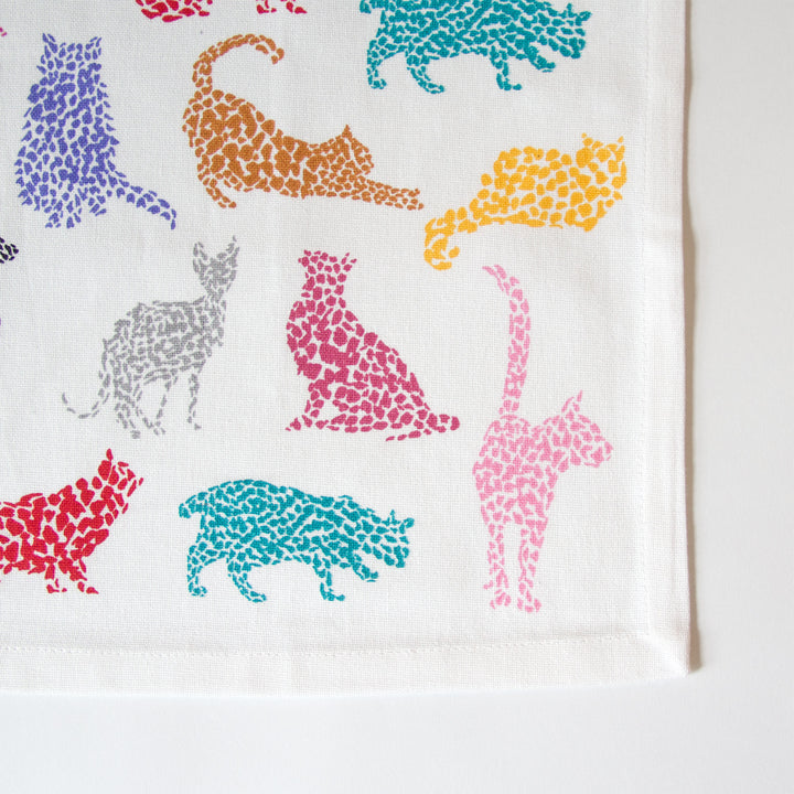 Speckle Cats Kitchen Towel