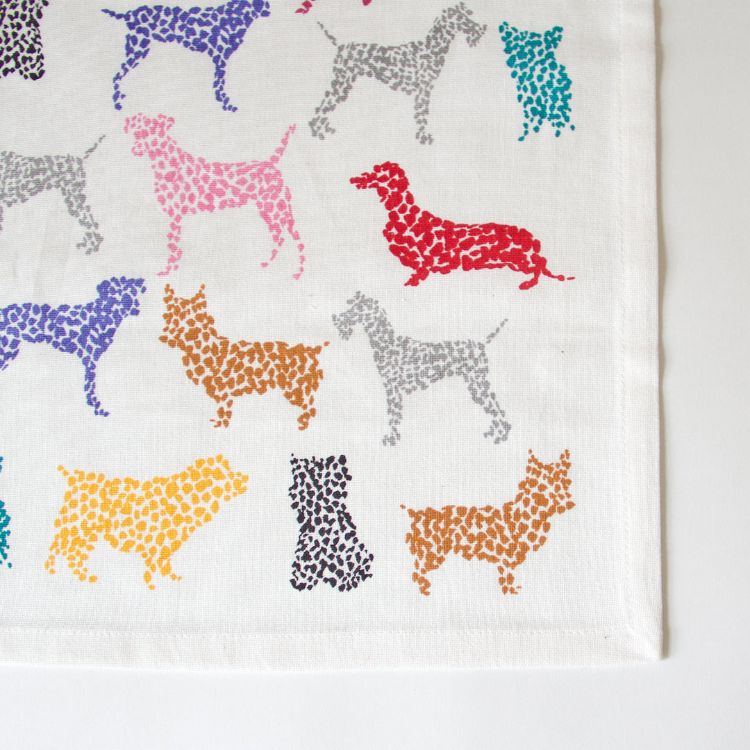 Speckle Dogs Kitchen Towel