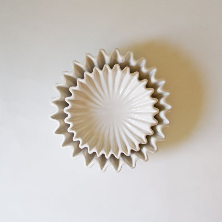 Porcelain Sunbeam Bowl