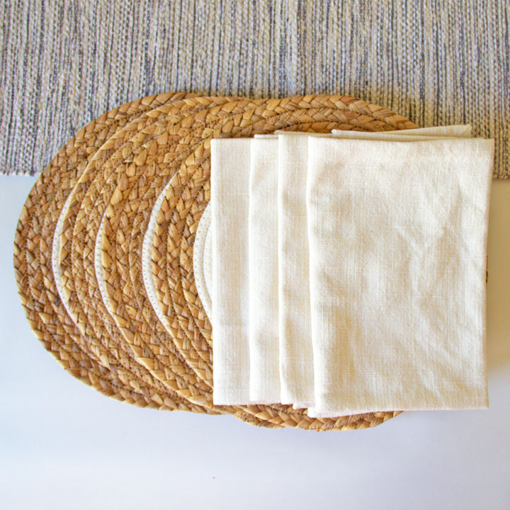 Table Setting Bundle - Coastal, Set for 4