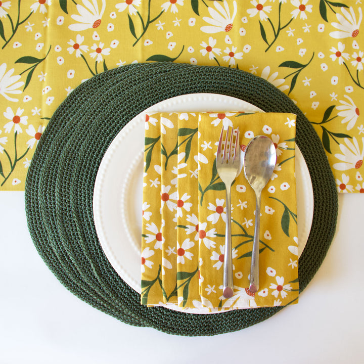 Daisy Napkins, Set of 4