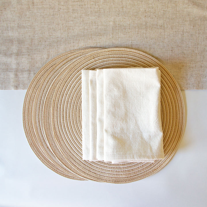 Table Setting Bundle - Neutral, Set for 4