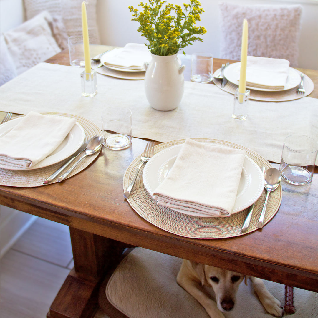 Table Setting Bundle - Neutral, Set for 4