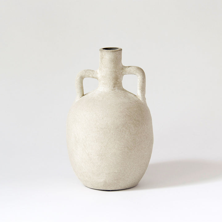 Terracotta Vase - Cream
