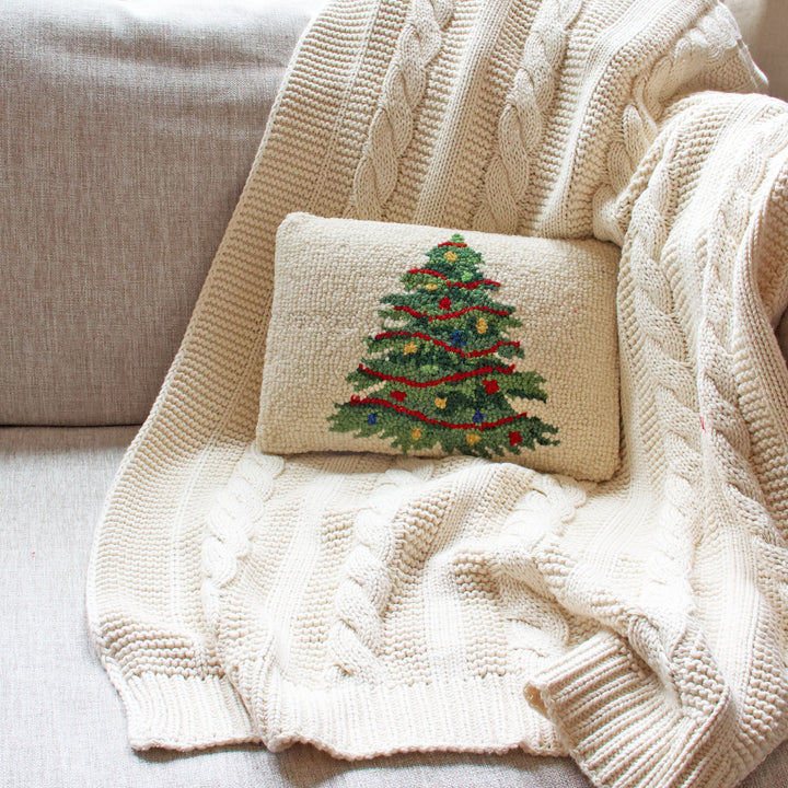 Christmas Tree Hook Pillow