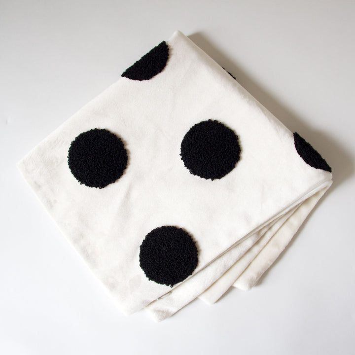 Velvet Loop Dots Pillow Cover