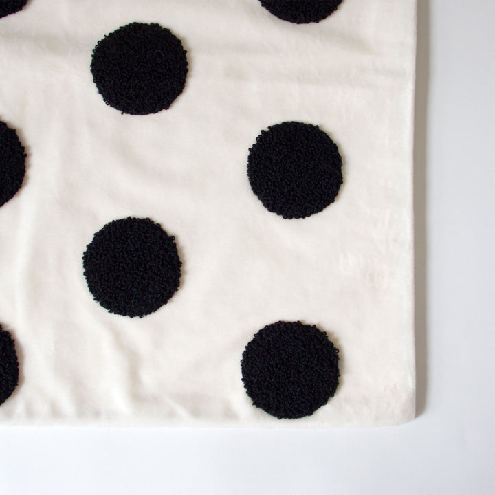 Velvet Loop Dots Pillow Cover