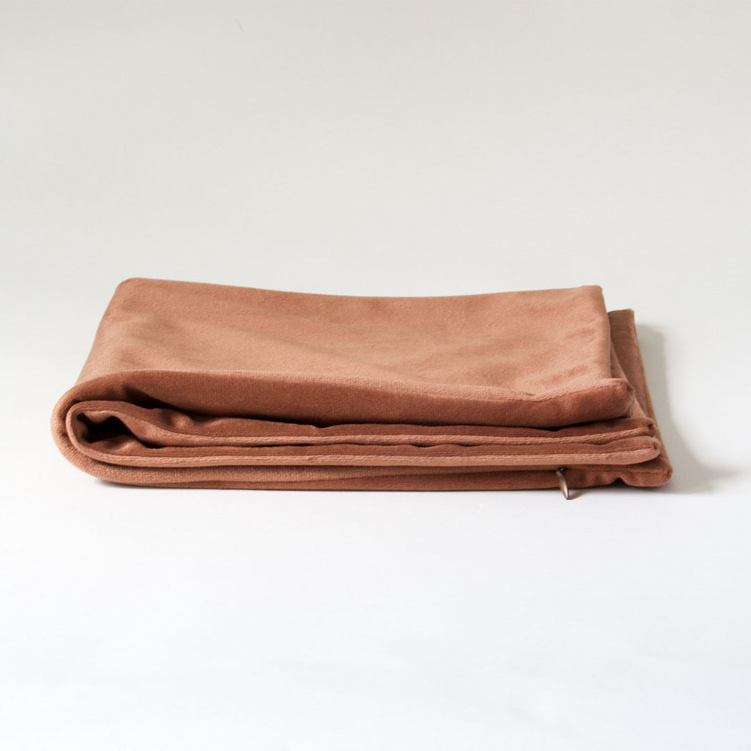 Velvet Pillow Cover - Chestnut