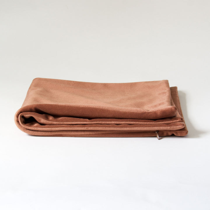 Velvet Pillow Cover - Chestnut